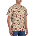 thumbnail image 5 of Rocae Valentine'S Day Rose for Men's Moisture-Wicking Crew Tee - T-Shirt for Sports, Outdoor Activities, and Casual WearX-Large, 5 of 9