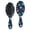 Astronaut and Ufo Blue Pattern, variant on Astronaut and Cloud Black Pattern Brush, Detangling Hair Brush, Paddle Styling Brush, PP Material Gifts for Daily Hair Care