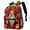 Color4, variant on Lightweight Backpack Chinese God of Wealth School Bag Travel Laptop Daypack for Men Women Casual Rucksack