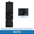 thumbnail image 4 of Interruptor de ventana eléctrica Unique Bargains No.FL3Z14529CB Interruptor de control de ventana para Ford Expedition Negro, 4 of 7