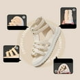 thumbnail image 6 of Huowey Girls' Sandals Soft Sole Comfortable Roman Sandal for Summer Beach Casual Daily Wear, 6 of 8