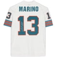 thumbnail image 3 of Dan Marino Miami Dolphins Autographed White Replica Mitchell & Ness Jersey with "HOF 05" Inscription - Fanatics Authentic Certified, 3 of 4