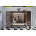thumbnail image 5 of Kohler K-99522-Lg Damask 48" Vanity Cabinet Only - Claret Suede, 5 of 6
