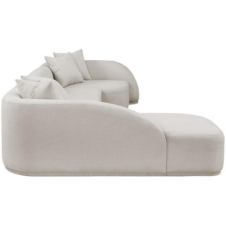 Meridian Furniture Julia Velvet Modular Sectional 5D Meridian Furniture Julia Velvet Modular Sectional 5D
