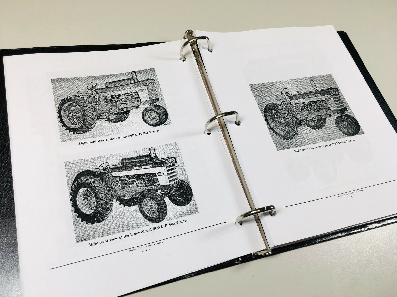 International Farmall 560 660 Diesel Gas Lp Tractor Service Parts Shop Manualset Walmart Com Walmart Com