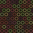 thumbnail image 1 of Ahgly Company Machine Washable Indoor Square Transitional Chocolate Brown Area Rugs, 4' Square, 1 of 7