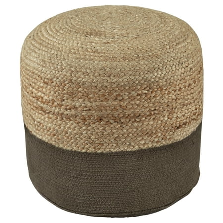 Signature Design Sweed Valley Natural/Charcoal Pouf
