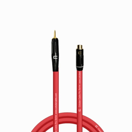 Coluber Cable 3.5 TS Male - RCA Female Audio Interface - Microphone Connector