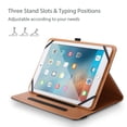 thumbnail image 3 of Funda para tablet ProCase Universal de 9 a 10,1 pulgadas con soporte para bolígrafos, color negro, 3 of 7
