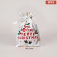 thumbnail image 1 of Conjunto de bolsas de regalo grandes para Navidad, embalaje de galletas de caramelo con cordón, decoración del hogar, Año Nuevo, 2023, 2024, 1 of 4