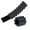 Black, variant on 1Pair Adjustable Silicone Weights for Wrist Ankle Strength Training Fitness