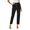 Black, Pants for Women, variant on Xihbxyly Linen Pants for Women Womens Pants Cotton Linen Long Lounge Pants Drawstring Back Elastic Waist Pants Casual Trousers with Pockets, Navy, XXL