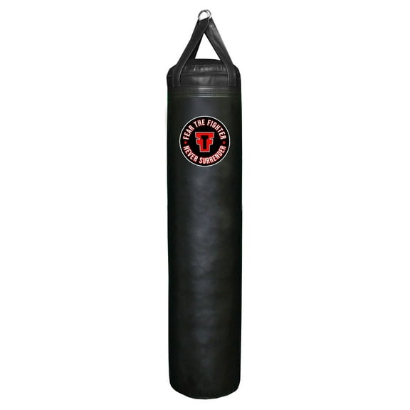 Fear The Fighter 6ft Tall 150lb Boxing MMA Heavy Punching Bag UNFILLED - Made in USA