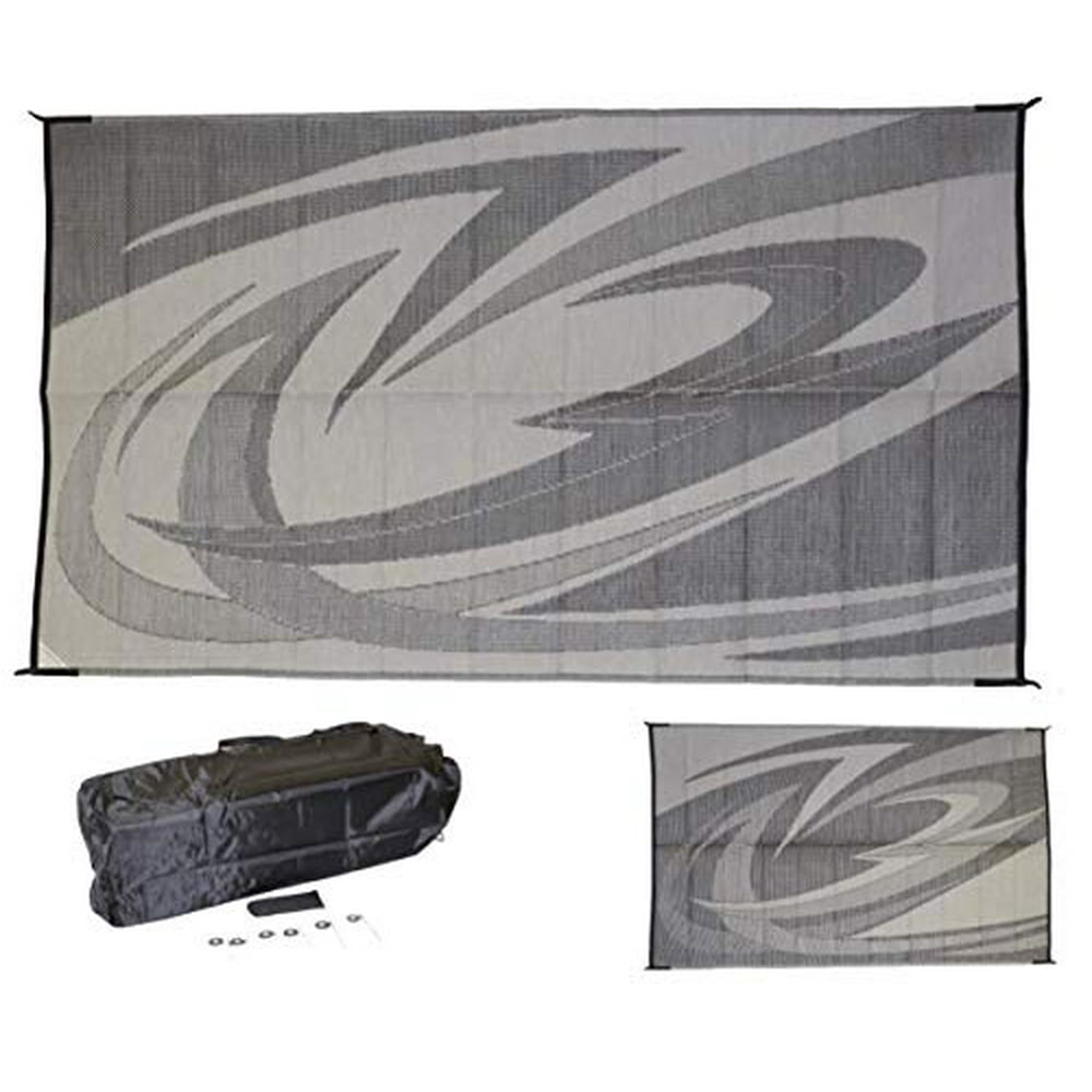 EEZ RV PRODUCTS 9x18g Reversible/Durable Outdoor Patio/RV Mats