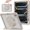 white, variant on Case for iPad Pro 12.9"Air 6 11"13"2024 Heavy Duty Shockproof Cover iPad 10.9"10th 9 7 8th 10.2 Mini6 Kickstand Hand Strap Funda (clear black,Pro12.9 5th Gen 2021)