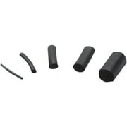Drag Specialties Shrink Tubing, 0.375in. to 0.188in. x 5ft. - Black