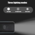 thumbnail image 5 of Bike Front Light with Horn, 250-Lumen USB Rechargeable Headlamp, IPX5 Waterproof Cycling Safety Light, 6-Hour Runtime for Night Riding/Hiking, 5 of 8