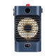 thumbnail image 2 of Aire acondicionado portátil, ventilador de escritorio silencioso con luz LED nocturna y 3 velocidades Azul, 2 of 9