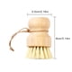 thumbnail image 2 of 1/2/3 PCS Cepillo de lavado de madera con soporte de jabón Plato Scrubber Kitchen Scrub Spray para limpieza de macetas y verduras, 2 of 8