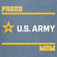 thumbnail image 3 of CafePress - Proud Army Mom White And Gold T Shirt - Womens Comfort Colors® Shirt, 3 of 4