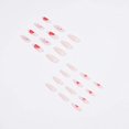 thumbnail image 4 of Coffin Nails Press On, Long Matte Fake Nails, Abstract Glue on Nails, Full Cover Acrylic Nails 24PCS Adepaton CZMR-ZC197, 4 of 7