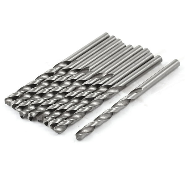 10 Piezas HSS 4,5mm Corte Diámetro Giro Perforación brocas para Metal Trabajo
