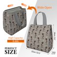 thumbnail image 3 of German Shorthaired Pointer Insulated Lunch Bag for Women & Adults,Large Portable Soft Cooler Lunch Bag,Thermal Food Storage Tote with Pearl Cotton,8.66L,8.75x5.75x9.5 Inch, 3 of 6