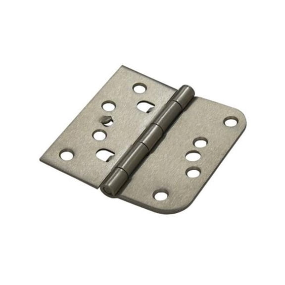 4 x 4 x 0.62 in. Square Hinge Steel - Oil Rubbed Bronze