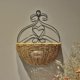 thumbnail image 2 of Cesta de flores colgante para interior y exterior, tejida a mano, soporte para maceta de pared, 2 of 5