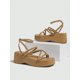 thumbnail image 3 of Women's Breathable Open Toe Platform Sandals With Ankle Strap And Buckle, Casual Student Sandals For Summer, 3 of 4