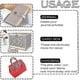 thumbnail image 4 of 6 Pieces Small Heart Shaped Padlocks, Antique Padlocks, Metal Mini Locks with Key, 4 of 5