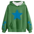 thumbnail image 4 of Ketyyh-chn99 Girls Pullover Hoodies Sweatshirt Kids Jacket Hoodies for Teen Girls Trendy Y2K Cute Long Sleeve Letter Print Sweatshirts Pullover Tops With Pockets Size for 3-4 Years,AG, 4 of 4