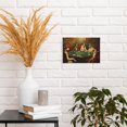 thumbnail image 6 of 8x12 inch Decorative Paintings On The Wall Poker Playing Dogs,Living Room,Bedroom,Man Cave,Recreation Room Wall Decor Poster Painting,Gift For Poker Enthusiast,Modern Style Poker Dog Prints, 6 of 6