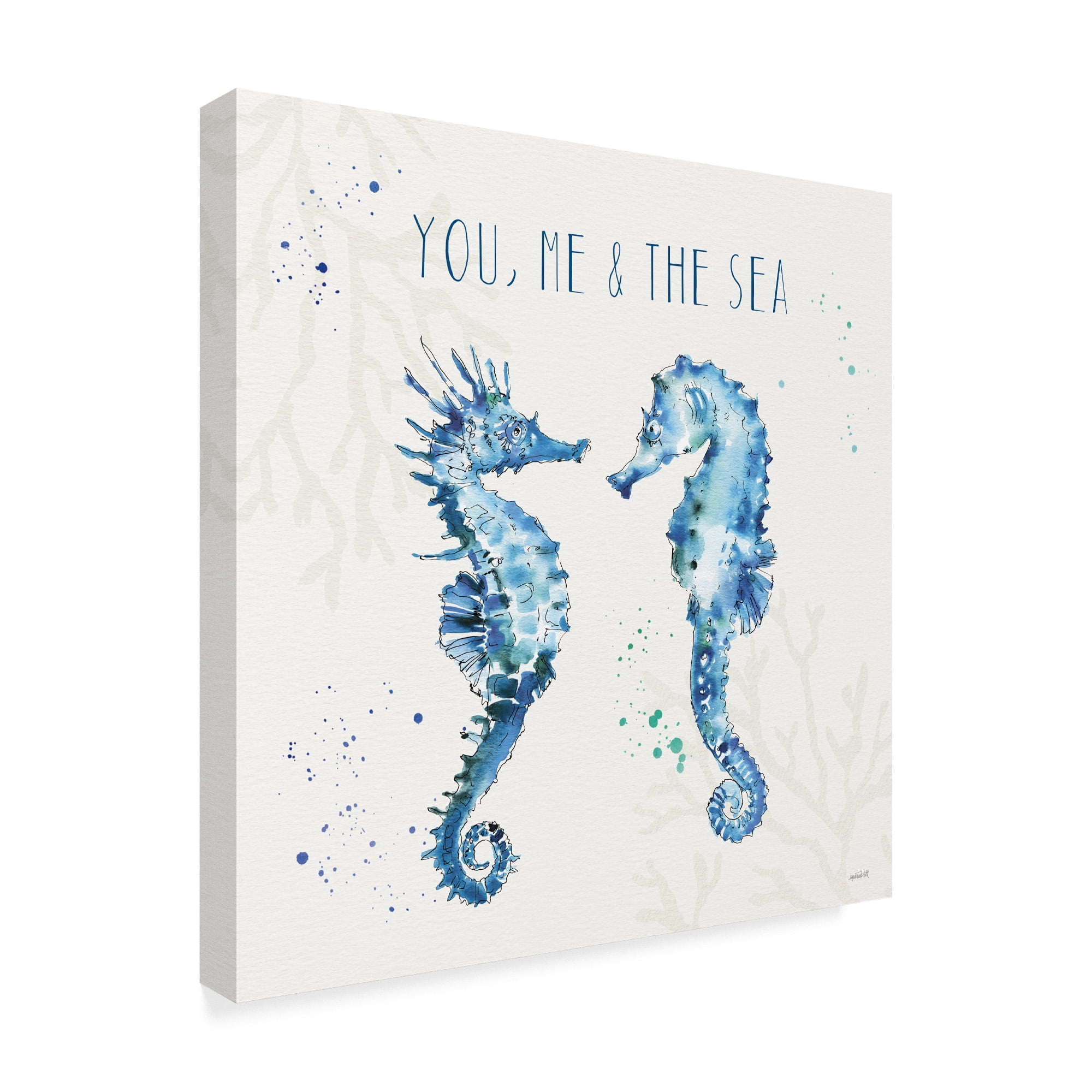 Trademark Fine Art 'Deep Sea III' Canvas Art by Anne Tavoletti