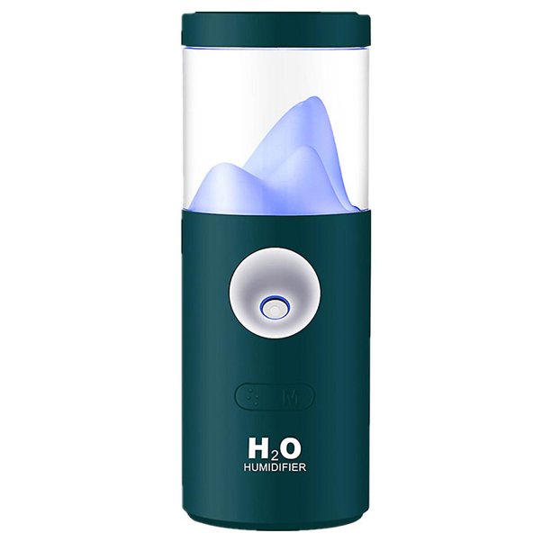 Pequeño humidificador de niebla fría, humidificador de escritorio personal USB para dormitorio, viajes, oficina, hogar