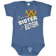 thumbnail image 3 of Inktastic I Love My Sister with Autism Boys or Girls Baby Bodysuit, 3 of 5