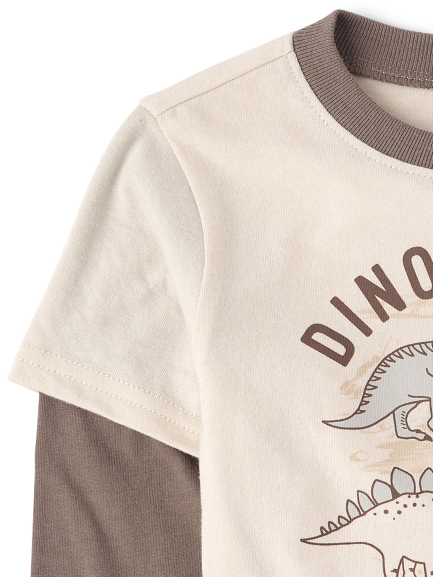 The Children's Place Baby And Toddler Boys Long Sleeve Graphic Hooded Top, Sizes 6M-5T