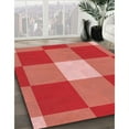 thumbnail image 2 of Ahgly Company Indoor Rectangle Patterned Red Area Rugs, 8' x 12', 2 of 6