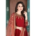thumbnail image 3 of Custom Made Indian Bollywood Bridal Heavy Pakistani Designer Anarkali Party Wedding Gown, 3 of 5