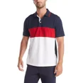 thumbnail image 3 of Playera Polo De Manga Corta Bloque De Color Para Hombre, 3 of 7