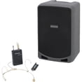 thumbnail image 2 of Samson Expedition XP106wDE Rechargeable Portable PA with Headset Wireless System and Bluetooth + Mic Sanitizer + Stereo Interconnect Cable + 4 AA Batteries & White Charger - Top Value Bundle, 2 of 7