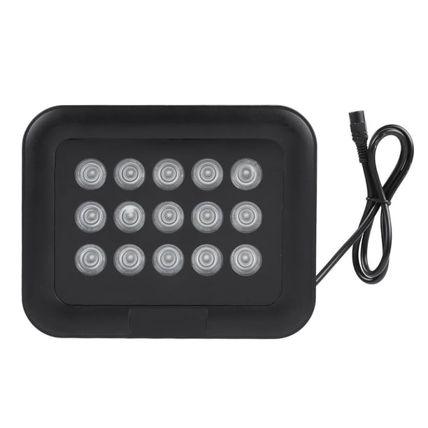 Dc 12V 15Pcs Ir Infrarrojo Led Array Light Ip65 Visión Nocturna A Prueba De Agua Para Cámara De Seguridad Monstrate AF000399-00