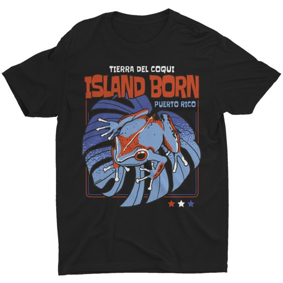 Puerto Rico Vintage 90s Frog Graphic Shirt Unisex, Tropical Island Tee, Cultural Heritage Outfit, Retro Gift