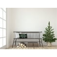thumbnail image 4 of 20" x 14" Simply Daisy Winter Snowflake Polyester Accent Pillow, Dark Green (1 Count), 4 of 4