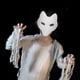 thumbnail image 3 of BRIGHTFUFU 1 unid en blanco hembra máscara de zorro Halloween bricolaje en blanco máscara de zorro PU máscara de fiesta mascarada disfraz Cosplay accesorio, 3 of 7
