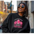 thumbnail image 5 of In October We Wear Pink Sweatshirt, Breast Cancer Awareness Shirt, Football, Pink Football **25% off at checkout until 9/30 Code: VIRGO, 5 of 5