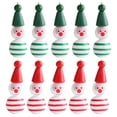 thumbnail image 1 of Shisuyan 40pcs Christmas Wooden Beads DIY Loose Beads Snowman Crafts Making Beads, 1 of 8