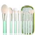 thumbnail image 1 of 9 piece Makeup Brush Set, Including Powder Brushes, A Foundation Concealer, Brushes, Eyeshadow,, 1 of 8