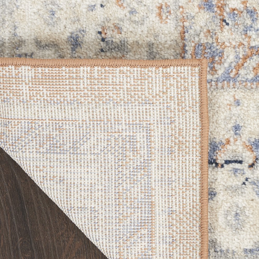 Nourison Home Essentials Persian 2'2" x 14 Beige Blue Vintage Rug