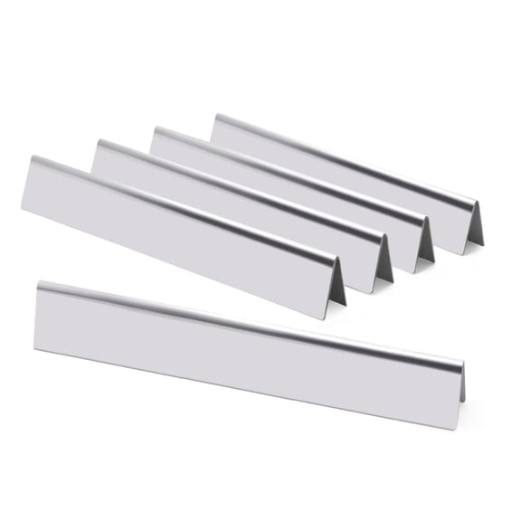 24.5 Inch Weber 7540 Flavorizer Bars for Weber Genesis 300 Series E310 E320 S310 S320 with Side- Control, Grill Parts, 5 Pack Stainless Steel Flavorizer Bars